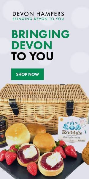 Devon Hampers Advert 1Garden