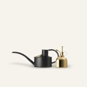 The Fazeley Flow - Houseplant Set - Graphite & Brass - One Pint